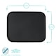 image 3 of Argon Tableware Rectangle Non-Slip Serving Tray - 41cm x 30.5cm - Black Black