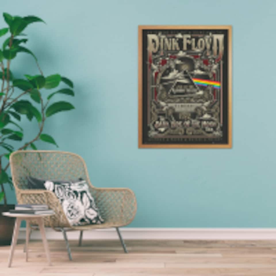 image 1 of GB Eye Contemporary Wooden Oak Picture Frame - 60 x 80cm