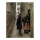 image 1 of Narrow Street in Venice John Singer Sargent Huge Wall Art Poster Print 24X32"