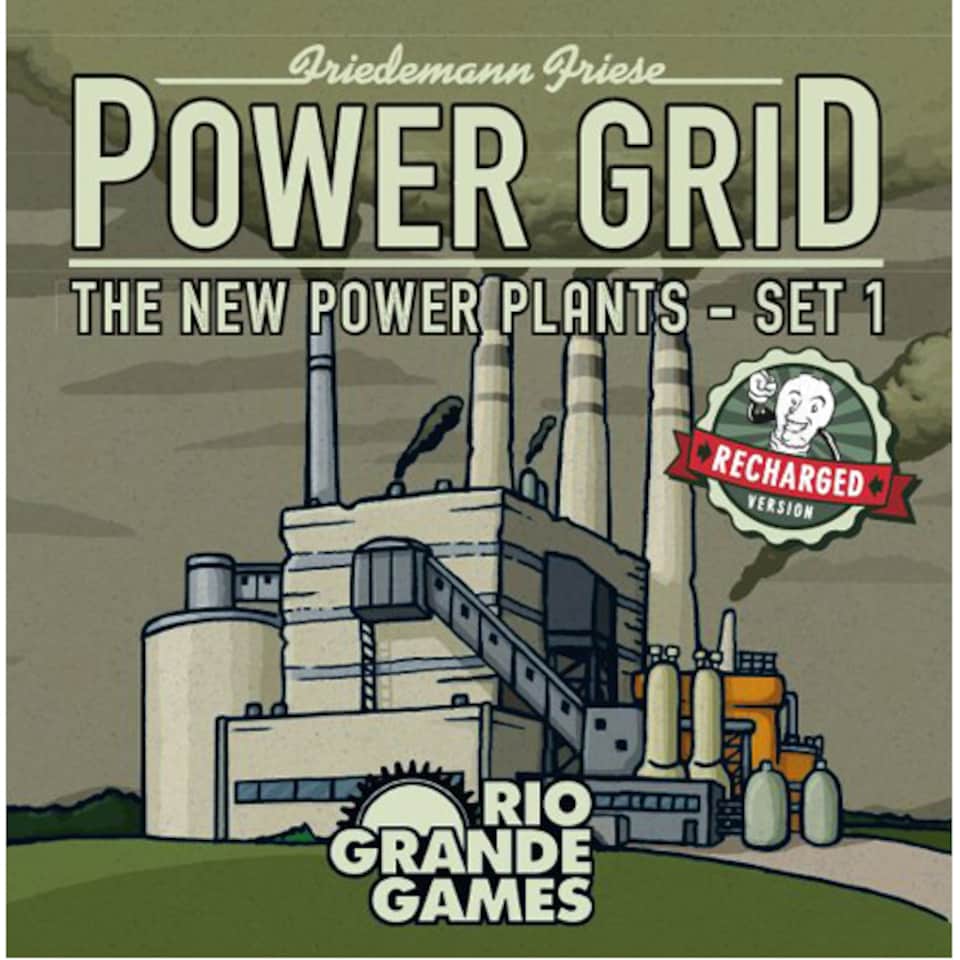 Power Grid: The New Power Plant Cards - Set 1