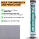 image 4 of NOVECRAFTO Polyester Shed Roofing Felt – Heavy-Duty Weatherproof Roof Felt Roll for Summerhouses, Sheds & Kennels – Premium Long-Life Roof Covering Green | 10m x 1m