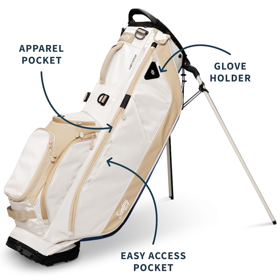 image 1 of Ryder Golf Bag - Toasted Almond