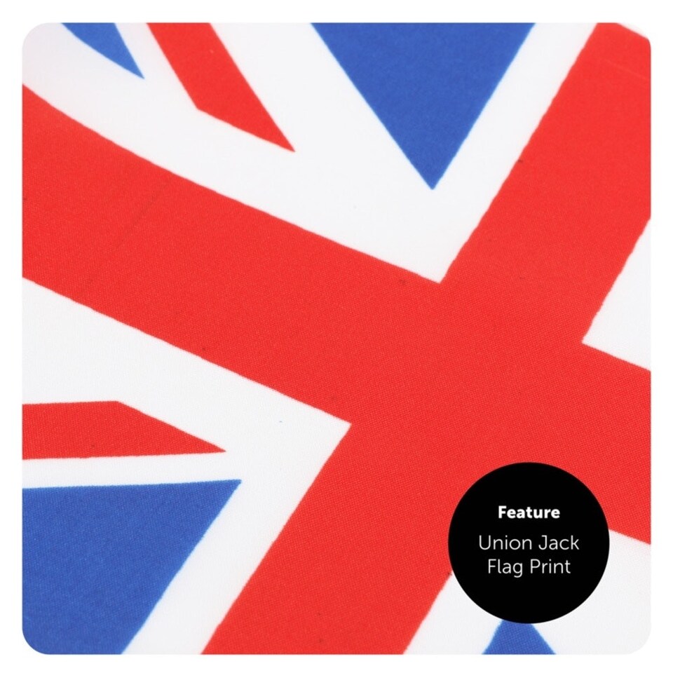 image 1 of Union Jack Waistcoat and Bowtie Blue | 2XL