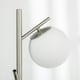 image 8 of HOMCOM Modern Tree Floor Lamp with 3 Light, for Living Room Bedroom, Silver