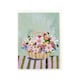 image 3 of Watercolor Lily Flower Basket Blooming Wishes 3D Pop Up Greeting Card