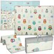 image 1 of AIYAPLAY Baby Play Mat Double-Sided, Foldable and Waterproof Large Foam Playmat, Reversible Kids Floor Mat for Crawling, Learning and Development, 195.5L x 147.5W cm, Car Track and Owl Theme