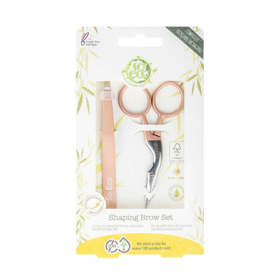 image 1 of So Eco Shaping Brow Scissor & Tweezer