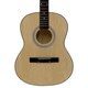 image 9 of 39 Inch Full Size 6 String Steel Strung Acoustic Guitar | Brown