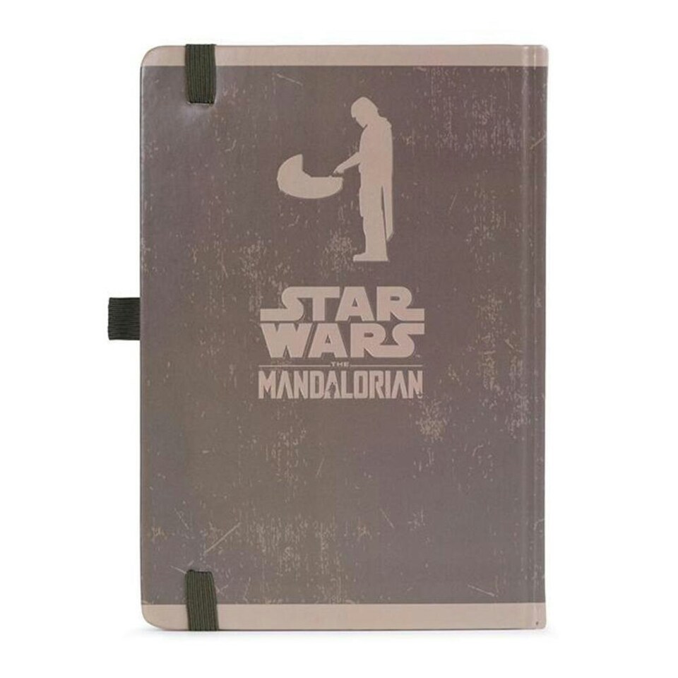 image 1 of Star Wars: The Mandalorian Notebook - Brown - A5