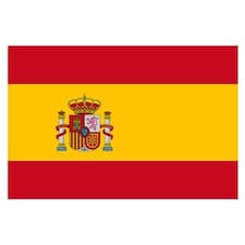 Spain Flag With Crest - 5 x 3 Ft