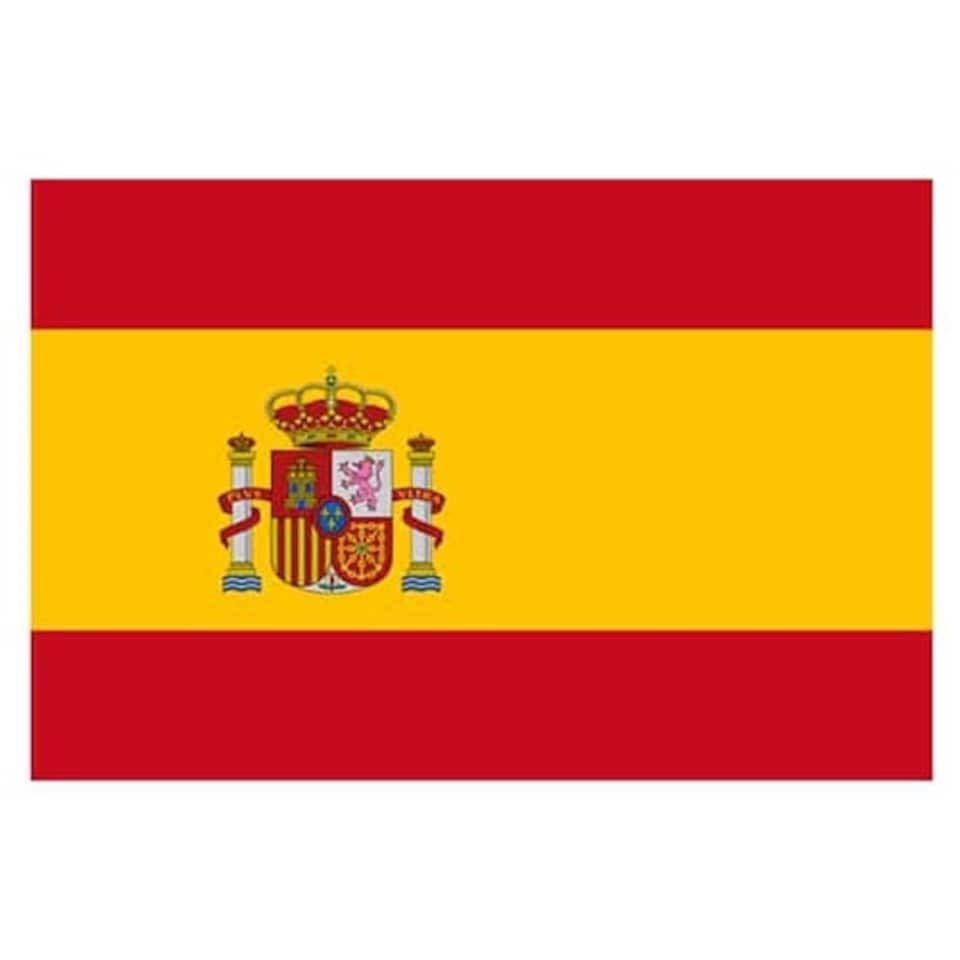 Spain Flag With Crest - 5 x 3 Ft