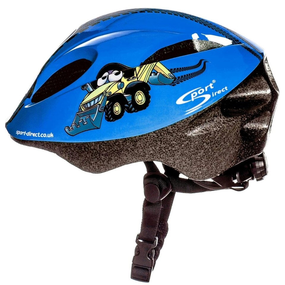 image 1 of Sport Direct 'Dig It' Bike/Bicycle Kids Helmet 48-52cm Blue | S