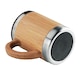 image 2 of MidOcean Mokka Bamboo Double Wall 300ml Mug - Wood - One Size
