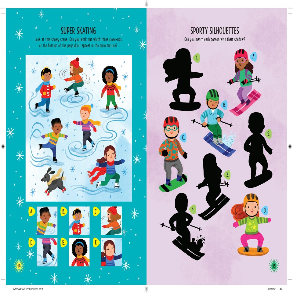 image 1 of The School’s Out Activity Book