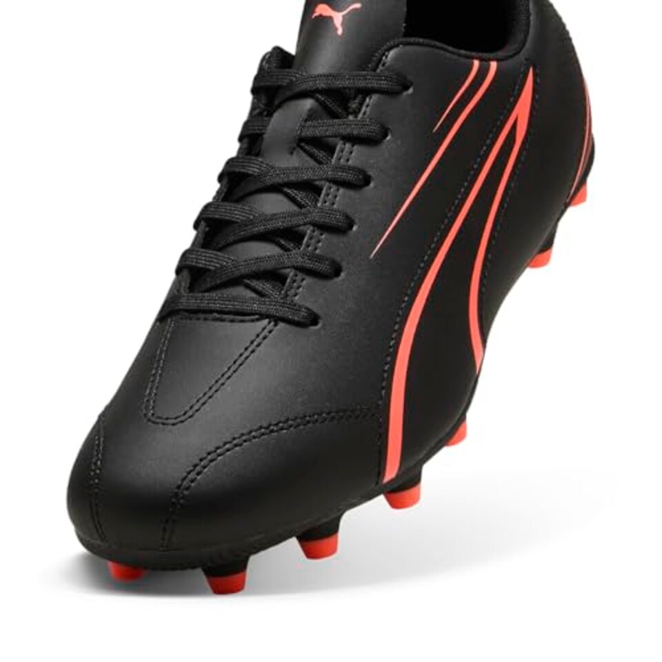 image 1 of Puma Vitoria Fg/Ag Football Boots - 9 - Black/Red