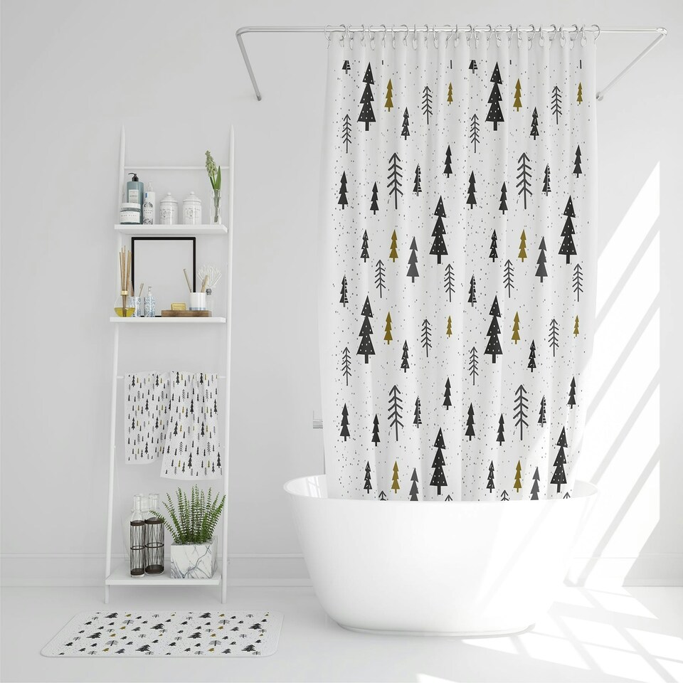 image 1 of Winter Graphic (Bathroom Set)