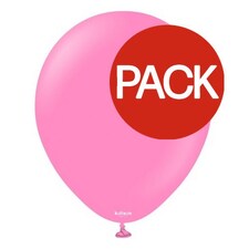 Kalisan Latex Balloons (Pack Of 100) - Queen Pink - One Size