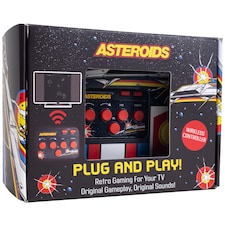 Asteroids Plug & Play HDMI Arcade Console with Wireless Controller
