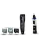 image 1 of Panasonic ER-GB62 & ER-GN30 Black Body, Facial Hair Trimmer Set