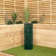 image 3 of 10m x 60cm of Green PVC Plastic Coated Metal Garden Border / Fence Green