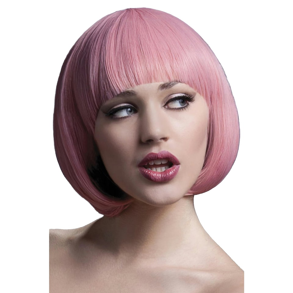 Fever Womens/Ladies Mia Wig - Pastel Pink - One Size Pink | One Size