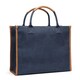 image 3 of Vinga Bosler Recycled Canvas Tote - Navy - One Size Blue