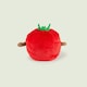 image 5 of Warmies Tomato Plush , Large Size, Fully Microwave Safe and Weighted Cuddly for Anxiety, Cool in The Freezer or Heat in The Microwave, Soft Heat Cushion