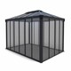 image 1 of Gazebo Ledro 4300 Closed - Polycarbonate/Acrylic - L430 x W295.5 x H274.5 cm - Grey