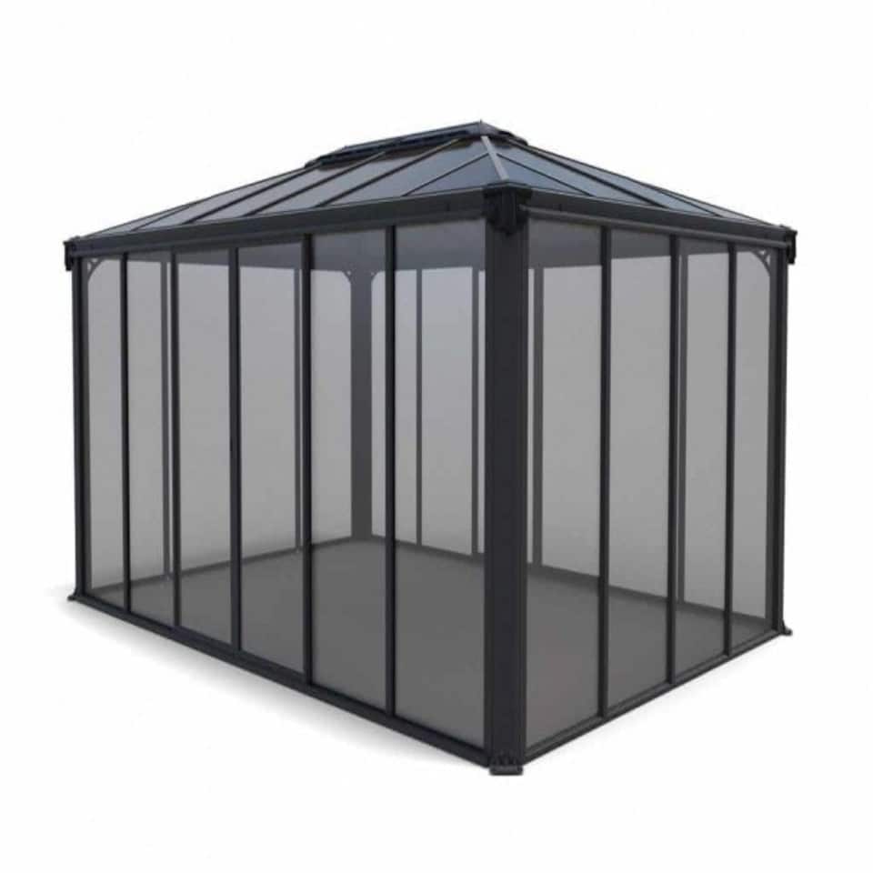 image 1 of Gazebo Ledro 4300 Closed - Polycarbonate/Acrylic - L430 x W295.5 x H274.5 cm - Grey
