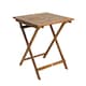 image 1 of Charles Bentley Wooden Square Foldable Table FSC Certified