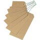 image 5 of Box of 1000 Brown Buff Strung Tags 134mm x 67mm