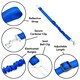 image 6 of KCT Blue Car Seatbelt for Dogs - 2 Pack Blue | L