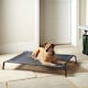 image 2 of Raised Dog Bed, Elevated, Waterproof Outdoor - Bunty Grey | S