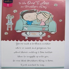 One I Love Mother's Day Card