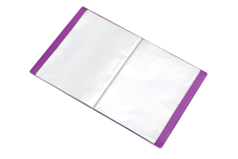 image 1 of ARPAN A4 Display Book Folder for School, Filing, Storage, Interviews, CVS & Presentations, Flexible Cover, A4 Display Folder with 104 Pockets 208 Sides