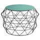 image 2 of Interiors by Premier Corina Side Table With Green Enamel Top