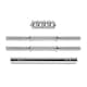image 1 of Phoenix Fitness Barbell Connectors 30cm | Silver