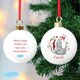 image 5 of Personalised Me To You Christmas Bauble