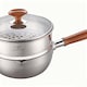 image 3 of HomeKing JadeBamboo Peak Pot-18CM Saucepan with 18CM Steamer
