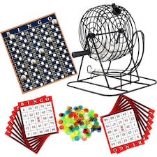 The Magic Toy Shop Metal Cage Bingo Lotto Set Deluxe Family Party Game