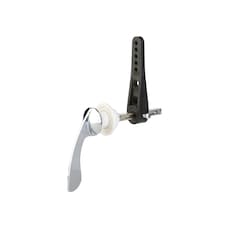 Make Cistern Lever Chrome Handle Kit - Silver/Black - One Size