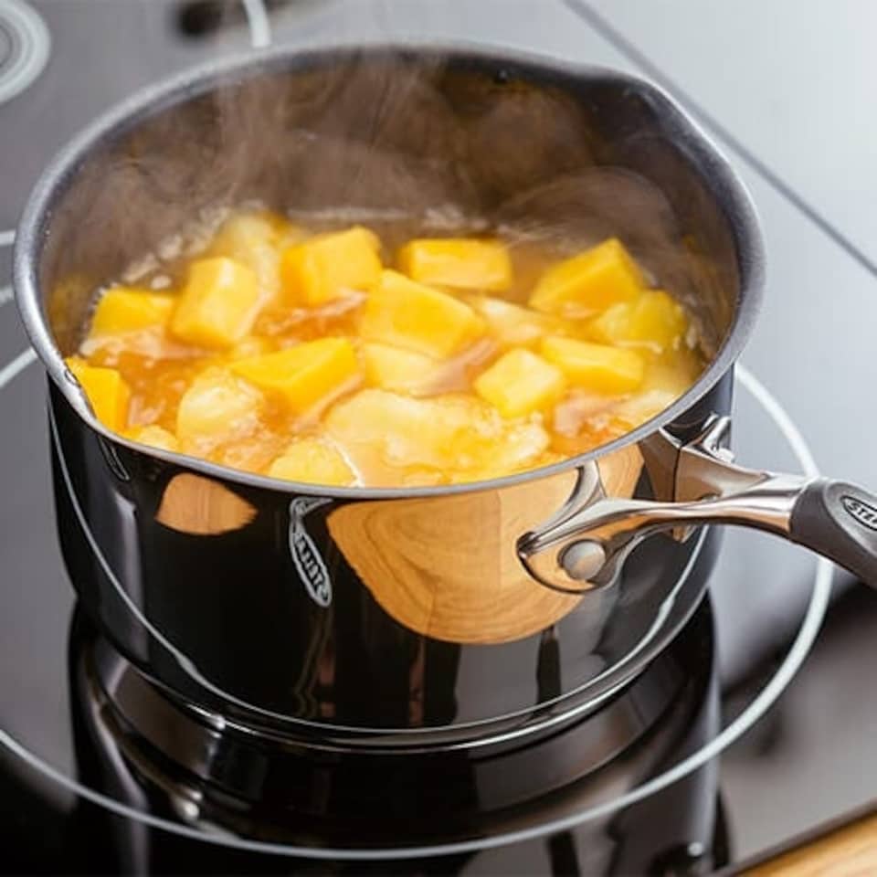 image 1 of James Martin 14cm Non-Stick Milk Pan 1L