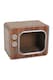 image 1 of Living and Home Cat Scratcher Pet House Bed - TV Shape Design