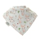 image 2 of Ziggle Bandana Dribble Bibs Bunnies Pack of 4 | Multi | One Size | 4