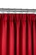image 1 of Essential Woven Thermal Blackout Pencil Pleat Curtains 4690 Red | Red | Red