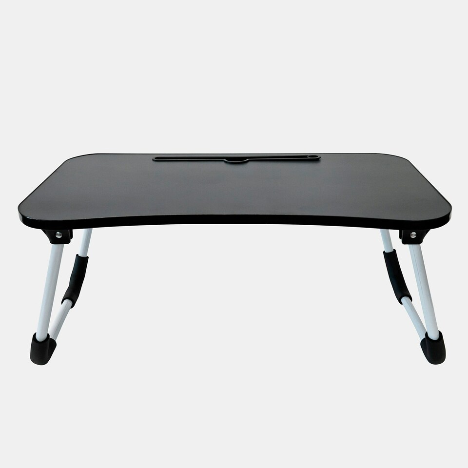 image 1 of OHS Portable Foldable Wooden Work Laptop Stand Lap Tray Purple | Neon Gaming