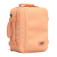 CabinZero Classic 28L Lightweight Cabin Backpack, Airline Approved Underseat | Pink | Sunny Day
