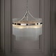 image 2 of Marietta 5 Light Multi Arm Lamp Ceiling Pendant Bright Nickel