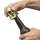 image 2 of Suck UK Skull Bottle Opener - Gold Vintage Bar Accessory