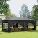 image 2 of Outsunny 3m x 6m Pop Up Gazebo Height Adjustable with  Bag